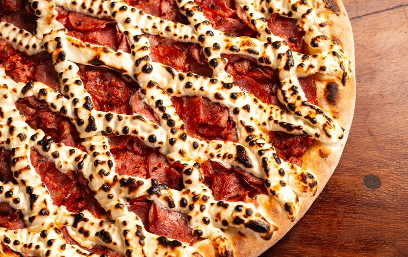 Garlic bread side dish from Apache Pizza